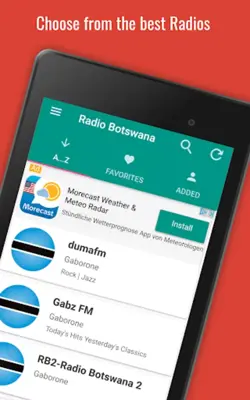 Botswana Radio Stations android App screenshot 7